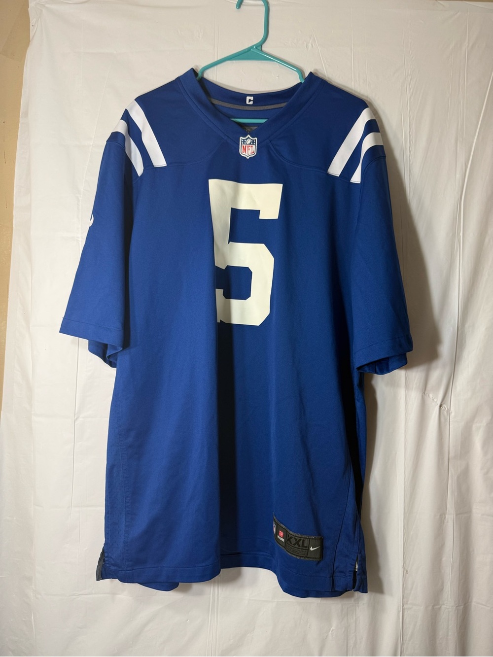 Nike Men's Colts Anthony Richardson #5 Name & Number Home Game Jersey size 2XL
